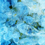 Aquamarine Geode Gemstone Crystals Gemstones