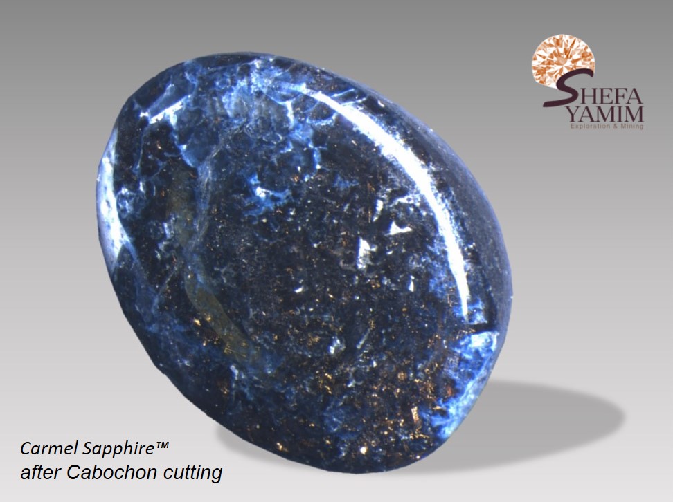 Carmeltazite - Carmel sapphire from Shefa Yamim