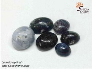 Carmeltazite - Carmel Sapphire, Cabochon cutting