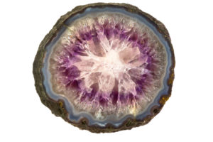 Amethyst Amethyst stone structure